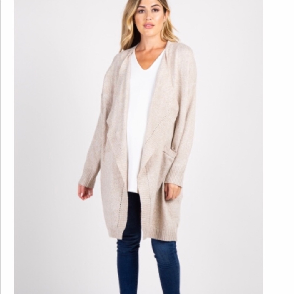 PinkBlush maternity cardigan